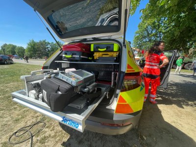 Škoda Karoq - zdravotnická zástavba ZZS JčK